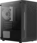 Aerocool Trinity Mini Mini Tower Schwarz