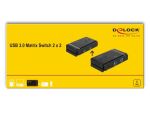 DELOCK USB 3.0 Matrix Switch 2 x 2