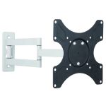 Techly ICA-LCD 2903BICOL TV-Halterung 94 cm (37") Weiß, Schwarz
