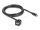 DeLOCK Keystone Modul USB 2.0 A Buchse zu USB Type-C Stecker 250° mit Kabel 1,5 m
