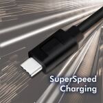 LogiLink CU0169 USB Kabel USB 3.2 Gen 1 (3.1 Gen 1) 1,5 m USB C USB A 5 Gbit/s Schwarz