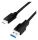 LogiLink CU0169 USB Kabel USB 3.2 Gen 1 (3.1 Gen 1) 1,5 m USB C USB A 5 Gbit/s Schwarz