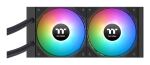 Thermaltake LA240 ARGB Hauptplatine Flüssigkeitskühlung 12 cm Schwarz 1 Stück(e)