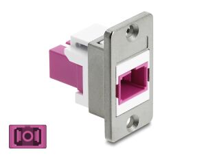 DELOCK Panel Mount SC Simplex Buchse zu SC Simplex Buchse