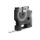 DYMO Rhino Industrie Permanente Polyesteretiketten | 9 mm x 5,5 m | Schwarz auf Metallic | selbstklebendes Schriftband | für Rhino und LabelManager Beschriftungsgerät