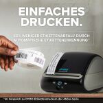 DYMO LabelWriter 5XL Etikettendrucker | automatische Etikettenerkennung | Beschriftungsgerätdas extrabreite Versandetiketten von AmazonDHL und mehr druckt | ideal für E-Commerce | EU-Stecker