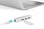 Digitus USB Typ C™ 3-Port Hub + Gigabit Ethernet
