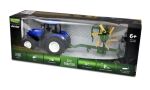 Amewi Toy Traktor mit Kreiselschwader ferngesteuerte (RC) modell Elektromotor 1:24