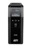 APC Back-UPS Pro 1200S, 1200 VA, 230 V, Sinuswelle, AVR, LCD, 8 IEC Ausgänge (2 mit Überspannungsschutz)