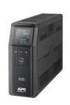 APC Back-UPS Pro 1200S, 1200 VA, 230 V, Sinuswelle, AVR, LCD, 8 IEC Ausgänge (2 mit Überspannungsschutz)