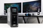 APC Back-UPS Pro 1200S, 1200 VA, 230 V, Sinuswelle, AVR, LCD, 8 IEC Ausgänge (2 mit Überspannungsschutz)