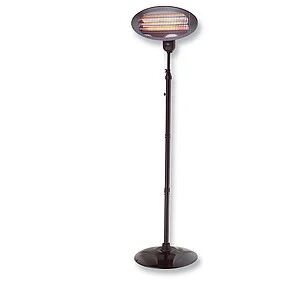 Olympia BS 55 Schwarz 2000 W Infrarot-Heizlüfter