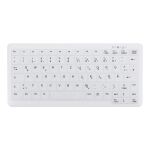Contour Design Active Key Contour ClassicClean Medizinische Tastatur Abnehmbare Abdeckung Mini Kabellos Weiß DE C4110