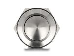 DELOCK Drucktaster zum Einbau 16 mm 2 x Schraubklemme gewölb
