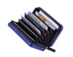 TROIKA CCC04-BL Hülle Blau Aluminium, Polyester