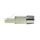 LogiLink MP0080 - CAT.8.1 feldkonfektionierbarer RJ45 Stecker Grau, Edelstahl