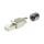LogiLink MP0080 - CAT.8.1 feldkonfektionierbarer RJ45 Stecker Grau, Edelstahl