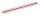 Wedo 52 55001 Lineal 300 mm Kunststoff Rot, Weiß 1 Stück(e)