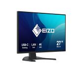 EIZO FlexScan EV2740X-BK Computerbildschirm 68,6 cm (27") 3840 x 2160 Pixel 4K Ultra HD LCD Schwarz
