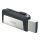 SanDisk 173338 USB-Stick 64 GB USB Type-A / USB Type-C Schwarz, Silber