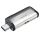 SanDisk 173338 USB-Stick 64 GB USB Type-A / USB Type-C Schwarz, Silber