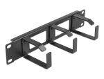 DeLOCK 10″ Kabelmanagement Rangierpanel mit 2...