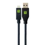 Techly ICOC MUSB31-CMAM20T USB Kabel USB 3.2 Gen 1 (3.1 Gen 1) 2 m USB A USB C 5 Gbit/s Schwarz