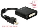 DeLOCK Adapter mini DisplayPort 1.2 Stecker mit Schraube...