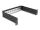 DELOCK 10" Hutschienenpanel 1 HE schwarz