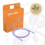 CLUB3D USB C Kabel Lila