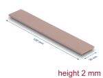 DELOCK Wärmeleitpad 120x20x2mm für M.2 Module...