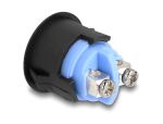 DELOCK Drucktaster zum Einbau 16 mm 2x Schraubk....