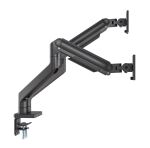 Manhattan 462587 Flachbildschirm-Tischhalterung 114,3 cm (45") Tisch/Bank Schwarz