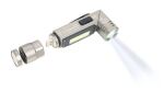 TROIKA ECO KNICKLICHT PRO Grau Magnetische Befestigung Taschenlampe COB LED