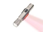 TROIKA ECO KNICKLICHT PRO Grau Magnetische Befestigung Taschenlampe COB LED