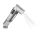 TROIKA ECO KNICKLICHT PRO Grau Magnetische Befestigung Taschenlampe COB LED