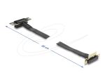 DELOCK Riser Karte PCI Express x1 St. zu 1 Slot Kab.60 cm