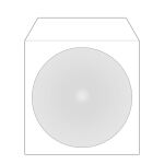 MediaRange BOX62 CD-Hülle Schutzhülle 1 Disks Weiß