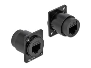 DELOCK D-Typ Modul RJ45 Cat.6 Buchse zu Buchse