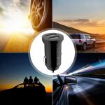 Techly IUSB2-CAR5-A48 Ladegerät für Mobilgeräte Universal Schwarz Zigarettenanzünder Auto