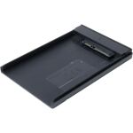 Inter-Tech HD-25620 HDD-Gehäuse Schwarz, Weiß 2.5"