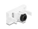 DELOCK Easy 45 Modul TOSLINK Buchse zu Buchse weiß