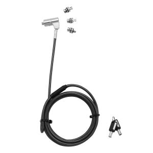 DICOTA D31699 Kabelschloss Schwarz 2 m