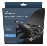MediaRange MRCS242 USB Kabel USB 3.2 Gen 1 (3.1 Gen 1) 5 m USB A 5 Gbit/s Schwarz
