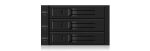 ICY BOX IB-563SSK, Backplane, 3x 3,5" SAS/SATA (I/II/III) HDD in 2x 5,25" Einschübe, Hot Swap, trägerloser HDD Einbau, Lüfter
