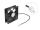 DELOCK Axiallüfter 5 V DC, 92 x 92 x 25 mm schwarz
