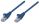 Intellinet Premium Netzwerkkabel, Cat6a, S/FTP, 100% Kupfer, Cat6a-zertifiziert, LS0H, RJ45-Stecker/RJ45-Stecker, 0,25 m, blau