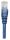 Intellinet Premium Netzwerkkabel, Cat6a, S/FTP, 100% Kupfer, Cat6a-zertifiziert, LS0H, RJ45-Stecker/RJ45-Stecker, 0,25 m, blau