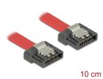 DELOCK SATA-Kabel SATA III -> SATA St/St 0.10m FLEXI rot