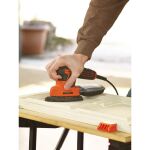 Black & Decker KA2000-QS Tragbares Schleifgerät Delta-Schleifmaschine 14000 RPM Schwarz, Orange